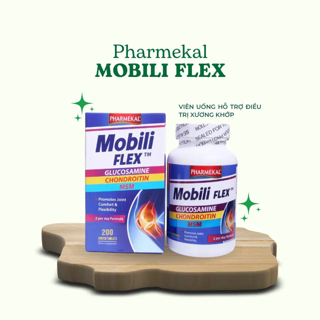 Pharmekal Mobili Flex - Hỗ trợ bổ sung dưỡng chất bảo vệ khớp