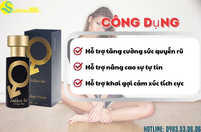 Công Dụng Của Pheromone Seduce Her