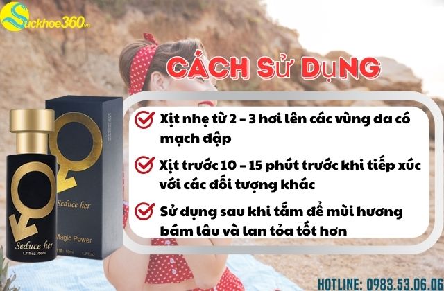 Cách Sử Dụng Pheromone Seduce Her