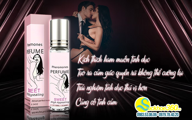 Pheromones Perfume Sweet - Cho nam giới sự quyến rũ không thể từ chối
