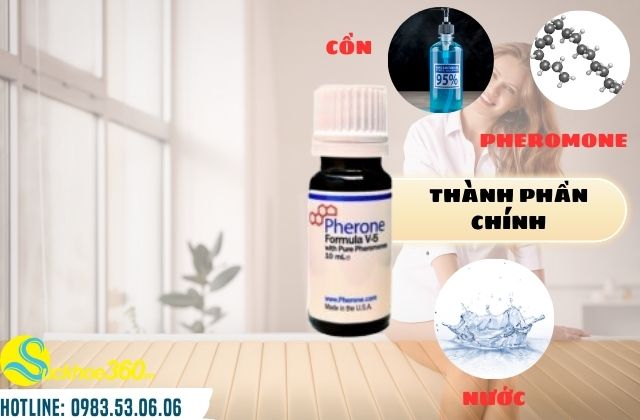Thành phần nổi bật trong Pherone Formula V-5