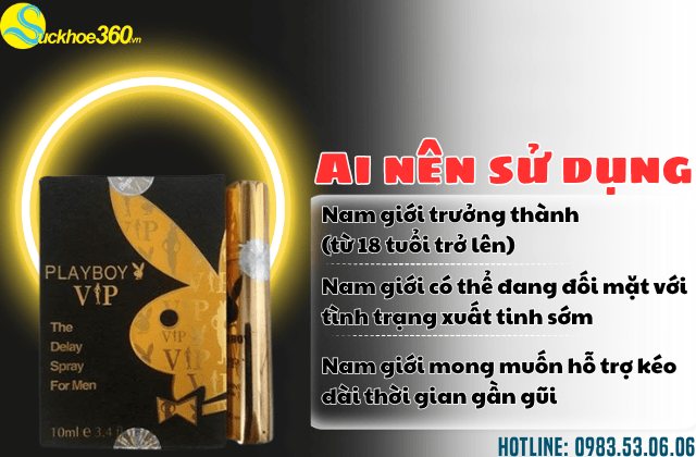 Đối tượng sử dụng Playboy Vip
