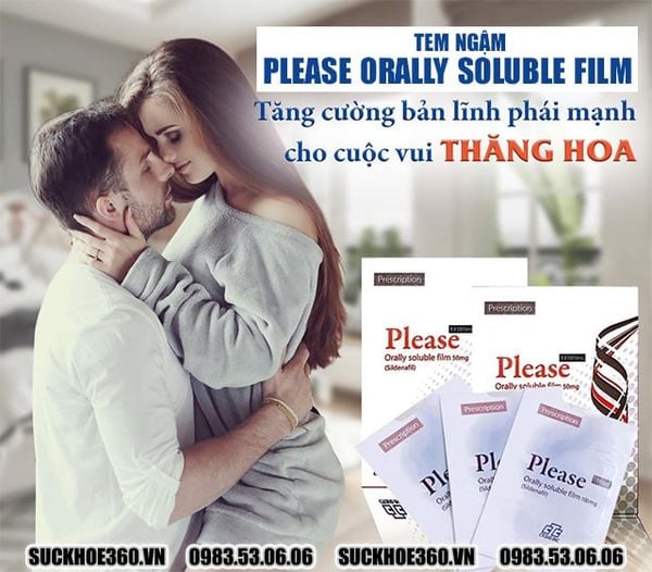 Tem ngậm Please Orally Soluble Film