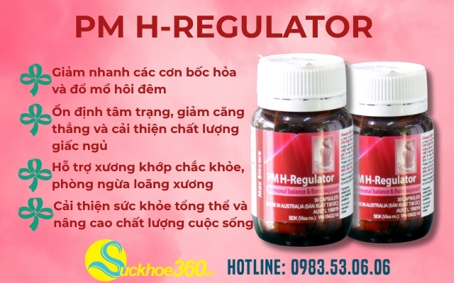 Công dụng vượt trội của PM H-Regulator đối với sức khỏe phụ nữ