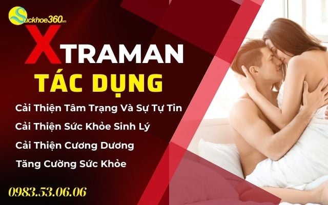 Xtramax tác dụng như thế nào