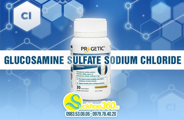Progetic Glucosamine Sulfate giảm đau khớp tăng tiết dịch khớp