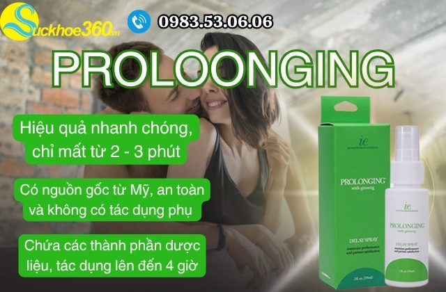 Xịt Proloonging Delay Spray tốt thật không?