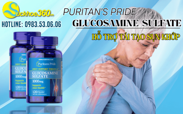 Puritan's Pride Glucosamine Sulfate 1000mg là gì?