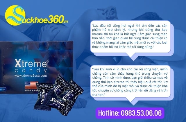 Phản hồi của người dùng về Kẹo Sâm Xtreme Candy