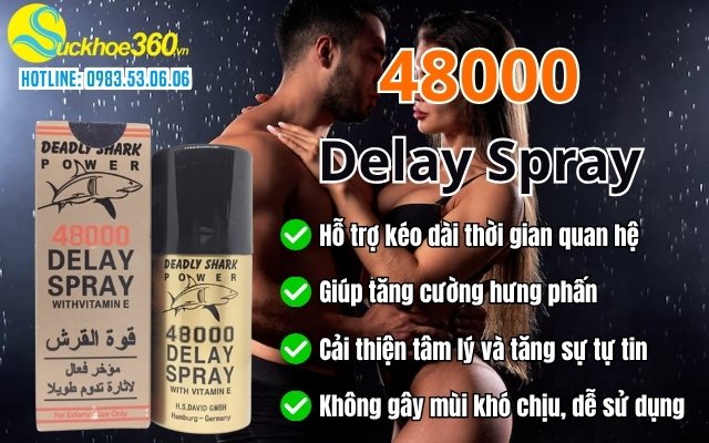 Những công dụng của 48000 Delay Spray