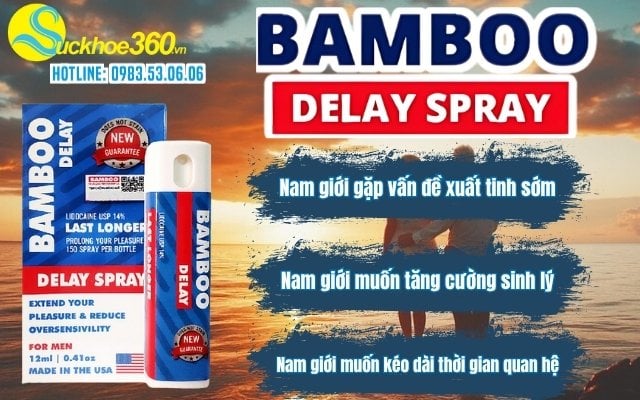 Đối tượng sử dụng xịt BamBoo Delay Spray