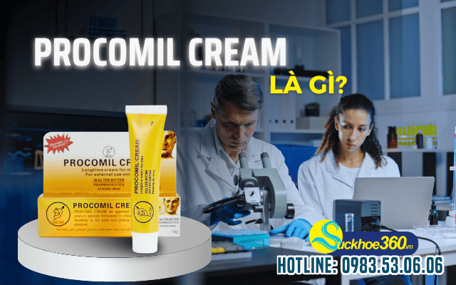 thành phần công dụng Gel Procomil Cream chính hãng là gì?