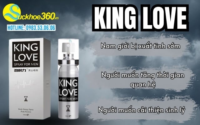 Đối tượng phù hợp sử dụng King Love