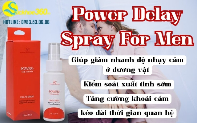 Công dụng nổi bật của Power Delay Spray For Men