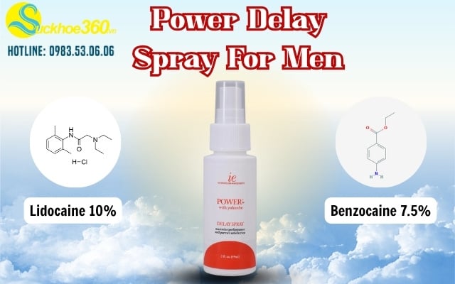 Thành phần chính của xịt Power Delay Spray