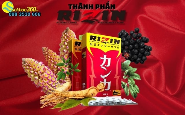 Thành phần có trong Rizin