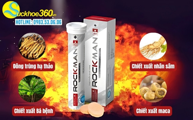 Thành phần viên sủi Rockman