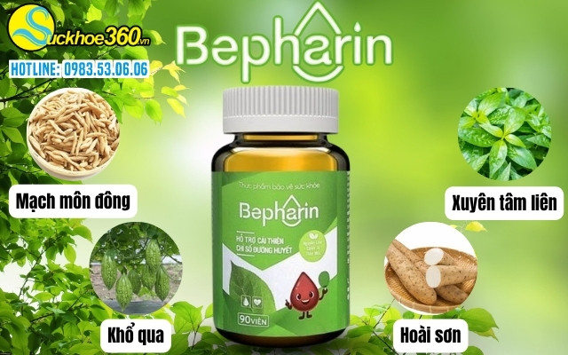 Thành phần viên uống Bepharin có gì đặc biệt?