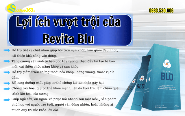 Lợi ích vượt trội của Revita Blu
