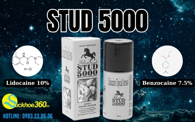 Stud 5000 có những thành phần gì