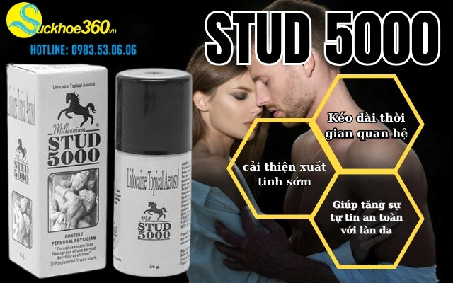 Những công dụng của Stud 5000 đối với nam giới