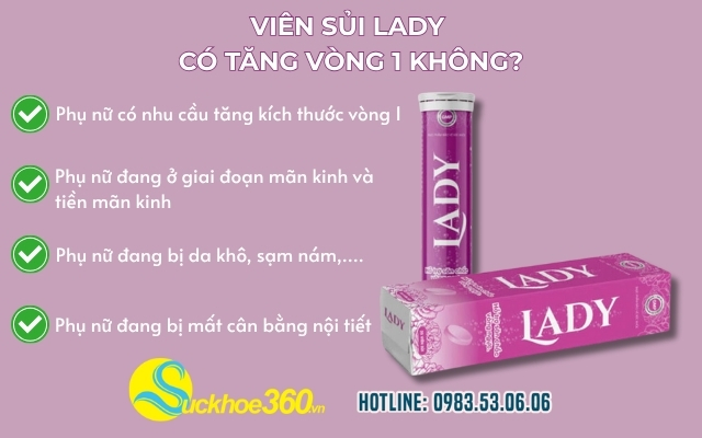 Đối Tượng Nào Phù Hợp Sử Dụng Viên Sủi Lady?