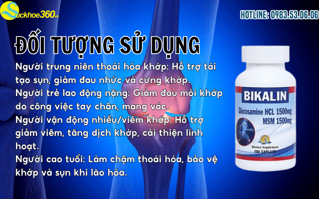 Bikalin đối tượng sử dụng