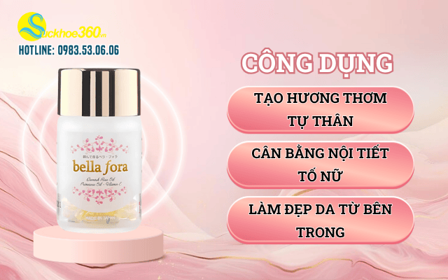 Viên uống Bella Fora Nhật Bản công dụng