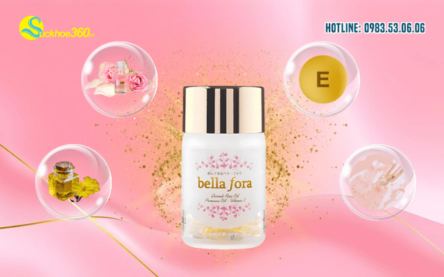 Viên uống Bella Fora Nhật Bản thành phần