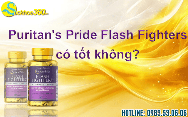 Viên uống Puritan's Pride Flash Fighters có tốt không?