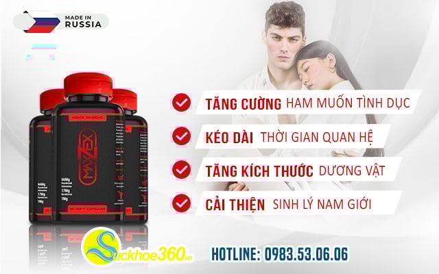 Công dụng thực sự của Maxzex