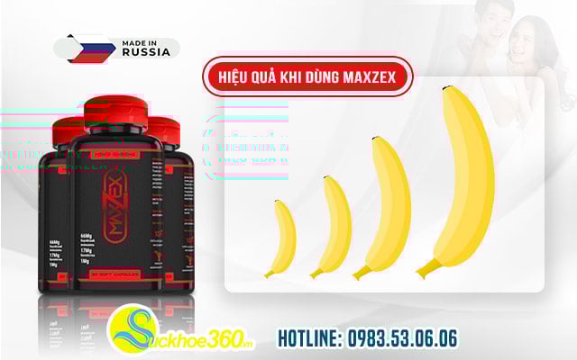 Dùng Maxzex bao lâu có tác dụng?