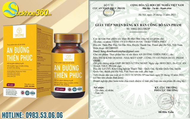 Sản phẩm An Đường Thiên Phúc có tốt không?