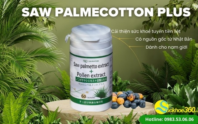Saw Palmetto Plus là sản phẩm gì