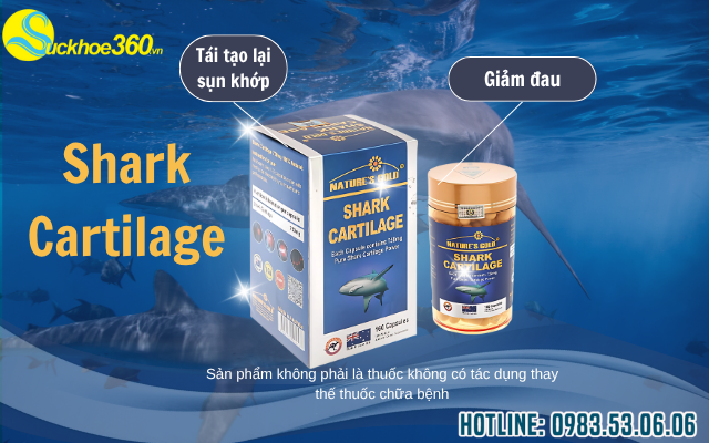 Viên uống Nature's Gold Shark Cartilage là sản phẩm gì?