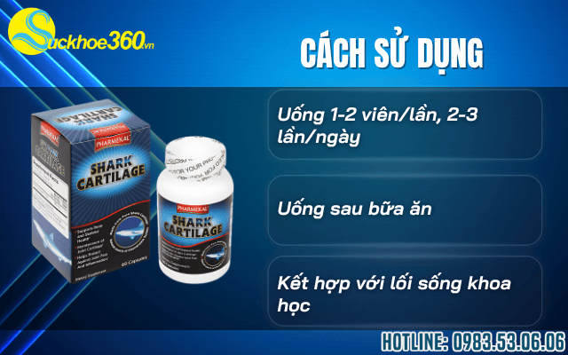 Hướng Dẫn Sử Dụng Shark Cartilage Pharmekal Đúng Cách Để Đạt Hiệu Quả Tối Ưu