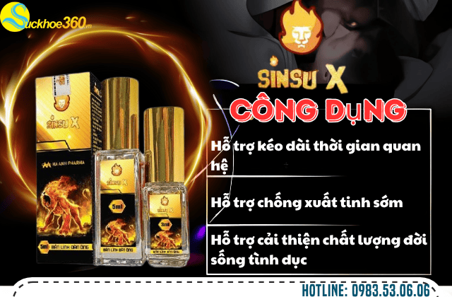 Tác dụng của Sìn Sú X