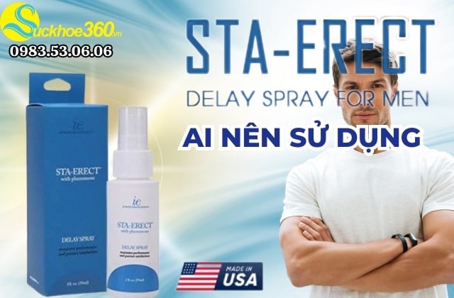 Ai nên sử dụng Sta-Erect Delay Spray