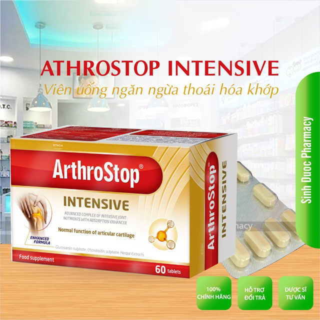 Stada ArthroStop Intensive - Giúp tăng tiết dịch khớp, giảm khô khớp