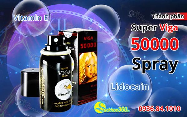 thành phần super viga 5000 spray