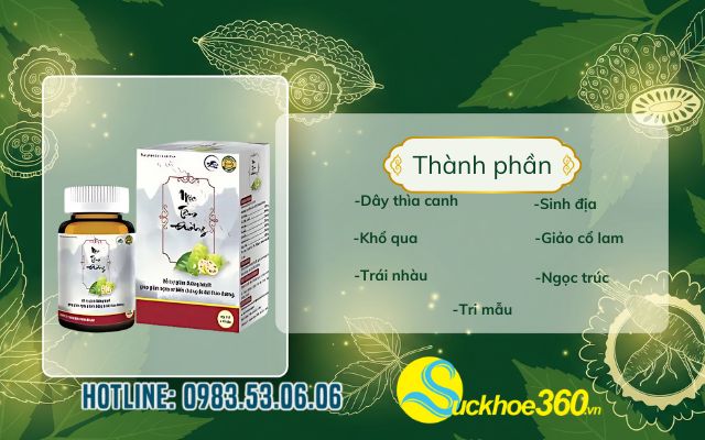 Thành phần chuyên biệt của Viên uống Mộc Tâm Đường có gì?