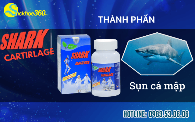 Thành phần chính của viên uống Nature Gift Shark Cartilage