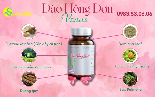 Thành Phần Chính Của Đào Hồng Đơn Venus