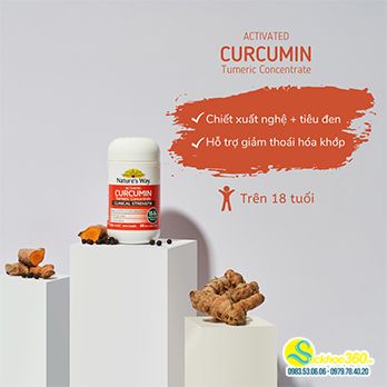 activated curcumin clinical strength thành phần