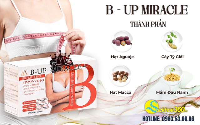 thành phần b-up miracle