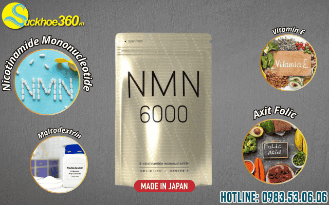Thành phần chính của NMN 6000