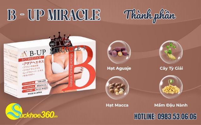 thành phần có trong b-up miracle