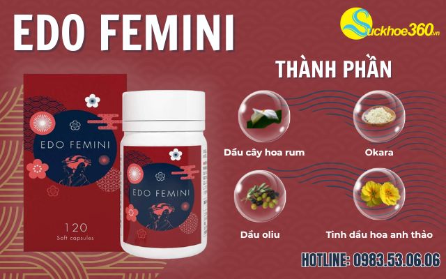 thành phần có trong edo femini
