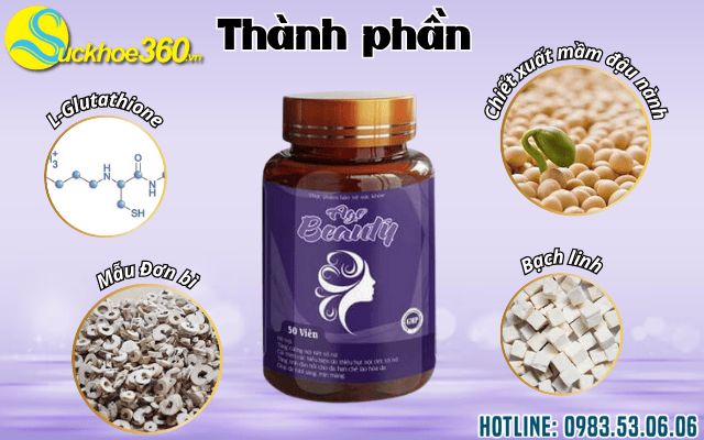 Thành phần có trong viên uống Ago Beauty