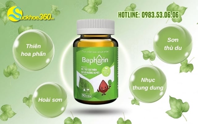 Thành phần chính có trong Bepharin